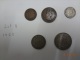 Cyprus 1955 5 Coins Set Used Lot 8 - Chipre