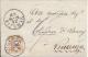 1878 Regno C. 30 Segnatasse - Lettera Piccole Dimensioni Non Affrancata Da Venezia Per Vicenza - Uso Singolo - Postage Due