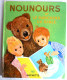 LIVRE ALBUM NOUNOURS ET LE MARCHAND DE SABLE - HACHETTE - ORTF - Laydu 1969  Enfantina - Bonne Nuit Les Petits - Hachette