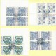 TIMBRES - STAMPS - PORTUGAL - 1981 La 1985 - 5 SIECLES DU CARREAUX - OBLITERATION 1er. JOUR- 20 BLOCS 4 TIMBRES -7 SCANS - Used Stamps