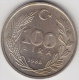 @Y@    Turkije   100 Lira  1988       (2502) - Turkey