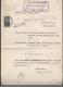 POLAND 1934 ADDRESS NOTIFICATION TO COURT WITH 80GR COURT DELIVERY FEE REVENUE BF#13 - Steuermarken