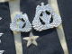 LOT EPAULETTES + INSIGNES IRAK - GUERRE DU GOLFE 1991 - Uniformen