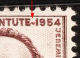 SWITZERLAND - PRO JUVENTUTE - ERROR  " Line Between " - **MNH - 1954 - Unused Stamps