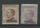 Patmos, 1912 - 40c Bruno, 50c Violetto - Nr.6-7 MNH** - Ägäis (Patmo)