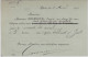 SEMEUSE - 1905 - CARTE ENTIER Avec REPIQUAGE PRIVE De DEBRIE EXPERT à PARIS - Cartes Postales Repiquages (avant 1995)