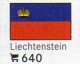 Set 6 Flaggen-Sticker Liechtenstein In Farbe 7€ Zur Kennzeichnung An Alben+Sammlungen Firma LINDNER #640 Flag Fürstentum - Zubehör