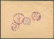 LUXEMBOURG TO USA Registered Air Mail Cover 1948 VF - Lettres & Documents