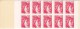 FRANCE Carnet CA2102-C7de 20 Timbres Rouges Sabine De Gandon à 1,40 F (voir Scan) - Modernos : 1959-…