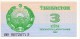 OUZBEKISTAN   3 Sum   Emission De 1992   Pick 62a     ***** BILLET  NEUF ***** - Uzbekistan