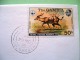 Gambia 1976 FDC Cover - WWF Antelope Gazelle Tragelaphus - Gambie (1965-...)