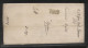 POLAND 1843 AUSTRIAN PARTITION ZONE STAMPLESS LETTER TARNOW TO GRYBOW - ...-1860 Prephilately