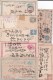 JAPAN - 32 CARTES ENTIER POSTAL (PLUPART AVANT 1900) VOYAGEES MAIS PLIEES (FOLDED) - Postcards