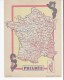 VIEUX PAPIERS-PROTEGE CAHIER-PUB LE PAIN D'EPICES DE DIJON PHILBEE-AU DOS CARTE DE FRANCE-18 Cm X 24cm- - Protège-cahiers