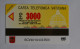 VATICANO 2000 - I MILION TELEPHONE CARDS LEONE XIII, NEW - Vaticaanstad