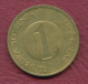 F2773 / - 1 Tolar - 1996 -  Slovenia Slowenien Slovenie - Coins Munzen Monnaies Monete - Slovenië