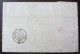 12 JAN 1854 - WOW Belle Lettre Napoleon Presidence 25c Pour Paris Obl. Cachet De Province - Cote: 100euros+ - 1852 Louis-Napoleon