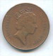 F3393 / - 1 Penny - 1994 -  Great Britain Grande-Bretagne Grossbritannien Gran Bretagna  - Coins Munzen Monnaies Monete - 1 Penny & 1 New Penny