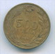 F3494 / -  500 Lira -  1989  -  Turkey Turkije Turquie Turkei  - Coins Munzen Monnaies Monete - Turquie