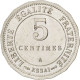 Monnaie, France, 5 Centimes, 1887, Paris, SPL, Maillechort, Gadoury:13.3 - Essays & Proofs