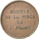 Monnaie, France, 1 Franc, TTB, Bronze, Gadoury:456a - Essais, Piéforts, épreuves & Flans Brunis