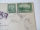 Kanada 1929 Registered Letter From St. Catharines Ont. Original No. 599 To USA Mit 13 Abstempelungen! - Briefe U. Dokumente