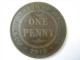 AUSTRALIA  1 ONE PENNY HIGH GRADE COPPER  COIN 1912 LOT 22 NUM 15 - Victoria