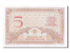 Billet, Madagascar, 5 Francs, 1930, NEUF - Madagaskar