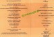 87 - AIXE SUR VIENNE - MENU FRANCS GOUTEURS CHATAIGNES- JACQUES PREVERT -26-11-1989 - Menus