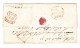 Lot 2 Vorphila Briefe Nach London 1830 + 1839 Mit Stempel "FP Rate 2" - 4 Scanns - ...-1840 Precursores