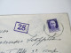 Italien 1943 Brief / Zensurbeleg. Verificato Per Censura. Commissione Prov. Censura 64 R - Militärpost (MP)
