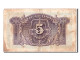 Billet, Espagne, 5 Pesetas, 1935, TB+ - 5 Peseten