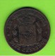 43  ESPAÑA   -  ALFONSO XII  10 Centimos 1877 Patina - First Minting