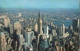 1956 NEW YORK PROMENADE FROM EMPIRE STATE BUILDING FP V SEE 2 SCANS - Mehransichten, Panoramakarten