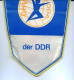 W157 / SPORT - Handball Hand-Ball  Balonmano DHV DDR - 20 X 31.5 Cm.  Wimpel Fanion Flag Deutschland Germany Allemagne - Handball