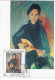 Czech Republik Czechoslovakia Ceskoslovensko 1986 Maximum Card, Jozef Sturdik, Music Painting Paintings Art - Used Stamps