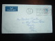 LETTRE PAR AVION POUR LA FRANCE TP 1 DOLLAR OBL.MEC. 7 DEC 1960 KOWLOON + THE HONGKONG &amp; SHANGHAI HOTEL - Storia Postale