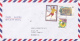 SPORTS, FLOWER, BUILDING, STAMPS ON COVER, NICE FRANKING, 2001 - Brieven En Documenten