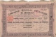 Action De 250 Francs Au Porteur Compagnie Générale D'Eclairage De Bordeaux 1905 - Elektriciteit En Gas