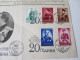 Bulgarien 1938 Nr. 345-349 FDC 3.10.1938 20. Jahrestag Der Thronbesteigung Zar Boris III. - Briefe U. Dokumente