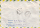 STAMPS ON COVER, NICE FRANKING,DINOOSAURS, CHURCH, YANOMAMI INDIAN, 1992, BRAZIL - Covers & Documents