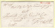 Österreich Austria Italy Triest Trieste 1826 Faltbrief Compl. Entire Letter With Red ´KKGAP Görz´ To Trieste (j04) - ...-1850 Vorphilatelie