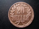 DOA  1916 EMERGENCY TABORA COINS 20 HELLER COPPER TYPE B - B . - Duits Oost-Afrika