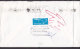 New Zealand Airmail Par Avion Label AUCKLAND 1987 Cover BALLERUP Denmark Bird Vogel Oiseau Grapes Return To Sender !! - Luchtpost