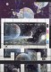 Comet Halley 1986 Südafrika Ciskei 87/6 ZD,KB,216+Block 7 ** 45€ Hoja Philatelic M/s Space Se-tenant Bf South Africa RSA - Unused Stamps