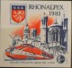 FEUILLET SOUVENIR CNEP - 1981 - RHONALPEX 1981 N° 2 - NEUF** Y&T : 10€ - SUPERBE ! - CNEP