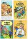 TINTIN  :   8  CARTES  POSTALES  -  NR  2/4/61/0/21/25/40/SOVJETS - Tintin