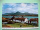 Ireland 1971 Postcard "Cottage In Connemara" To England - John Synge - Poet - Phone Slogan - Covers & Documents