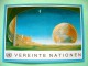 United Nations Vienna 1990 Unused Pre Paid Postcard - Earth Globe - Brieven En Documenten
