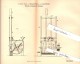 Original Patent - Ludwig Boll In Weißenspring / Groß Lindow Bei Finkenheerd , 1888 , Rührwerk , Mühle , Brieskow !!! - Brieskow